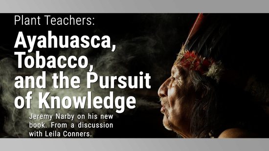 Plant Teachers: Tobacco & Ayauasca with Jeremy Narby